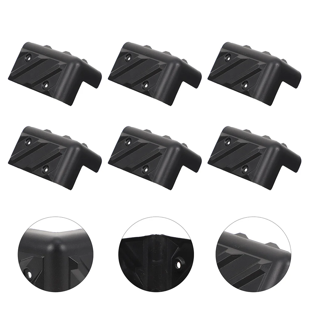 6 مجموعات حامي الزاوية العملي السلس مصقول تصميم آمن ممتاز الملمس المضادة للتصادم وسادة المرحلة المتكلم غطاء الزاوية