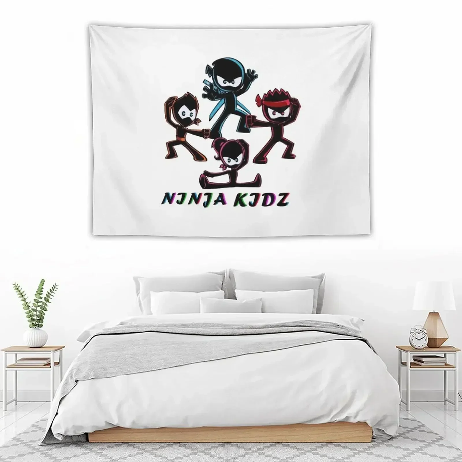 

ninja kidz Tapestry Bedroom Deco Nordic Home Decor Room Decorator Room Decore Aesthetic Tapestry