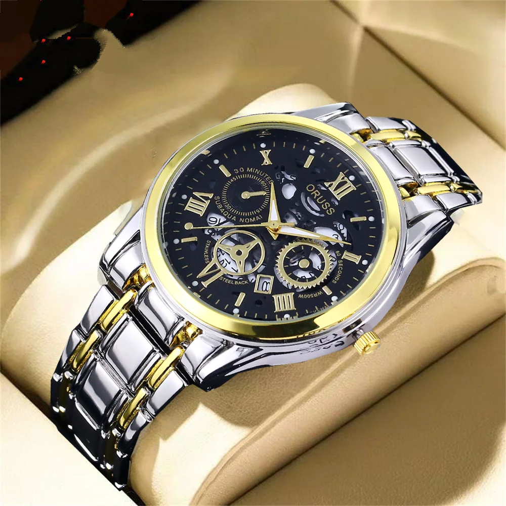 레저 대학 비즈니스 남성용 시계, 하이엔드 개성 있는 분위기 클래스 트렌드, 올 방수 야광 패션 SP