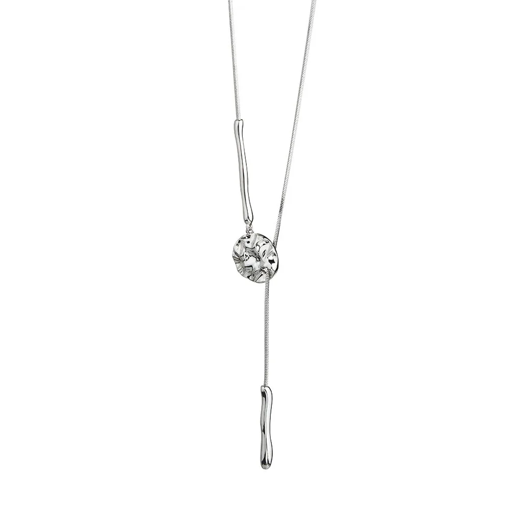 هذه قلادة السترة الهندسية متعددة الاستخدامات للخريف والشتاء هي قلادة طويلة عصرية وشخصية للنساء