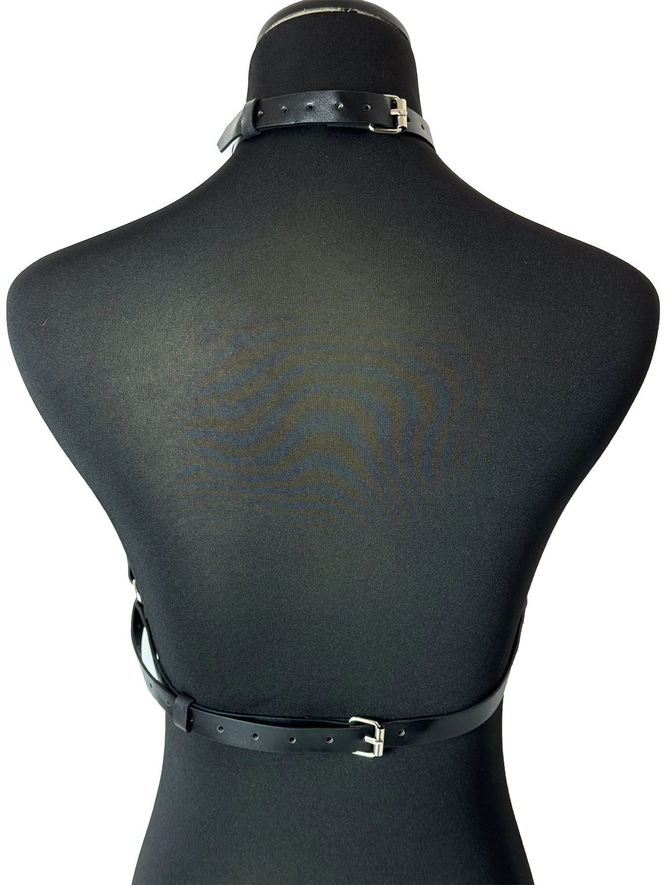 أزياء المرأة الصدر بو الجلود تسخير مع سلاسل القوطي الجسم سلسلة هدية عيد الحب المرأة مثير الملحقات #5