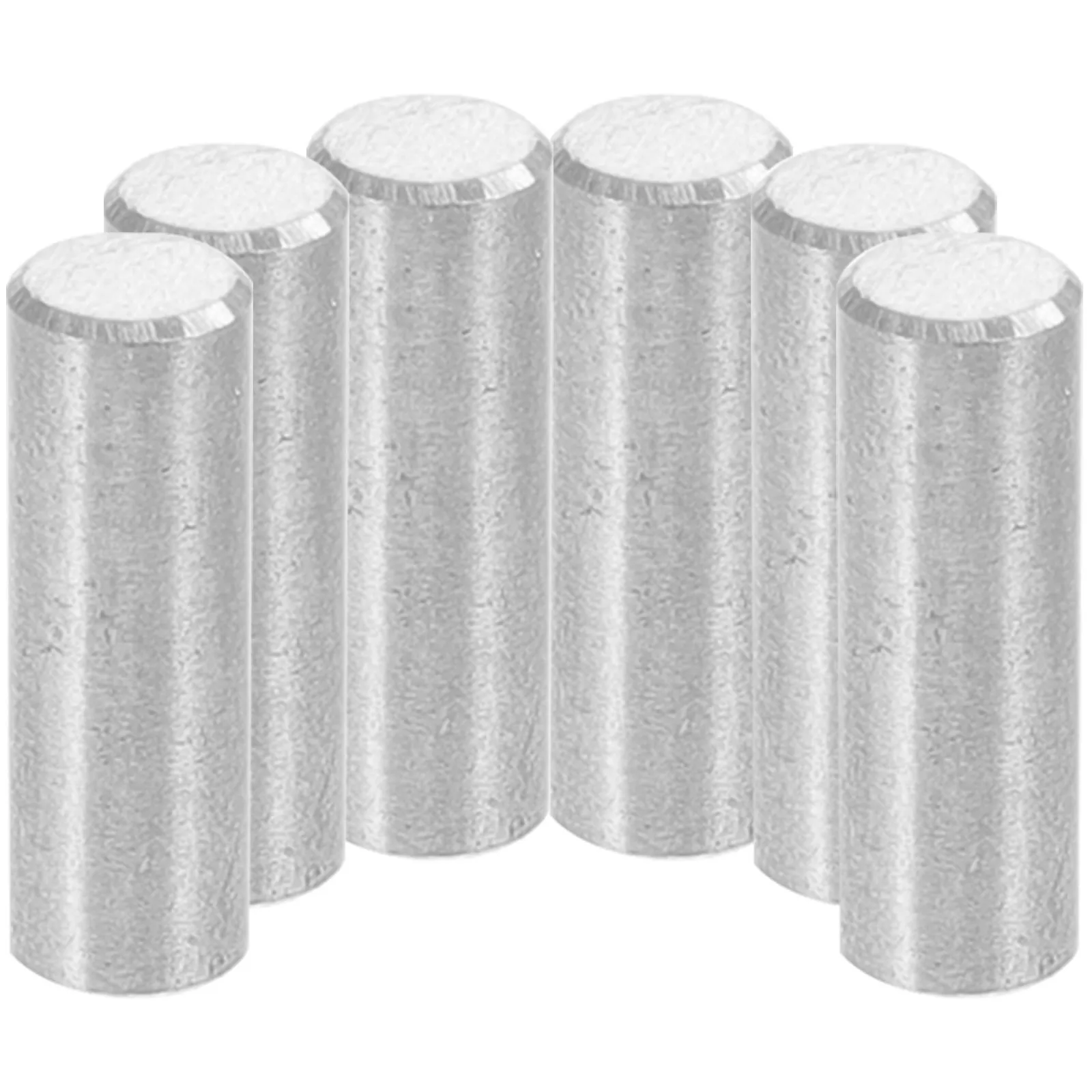 

6Pcs Guitar Pickup Polepiece Aluminum Replacement Rod 15x5mm Electric Bass Guitar Parts Accessories