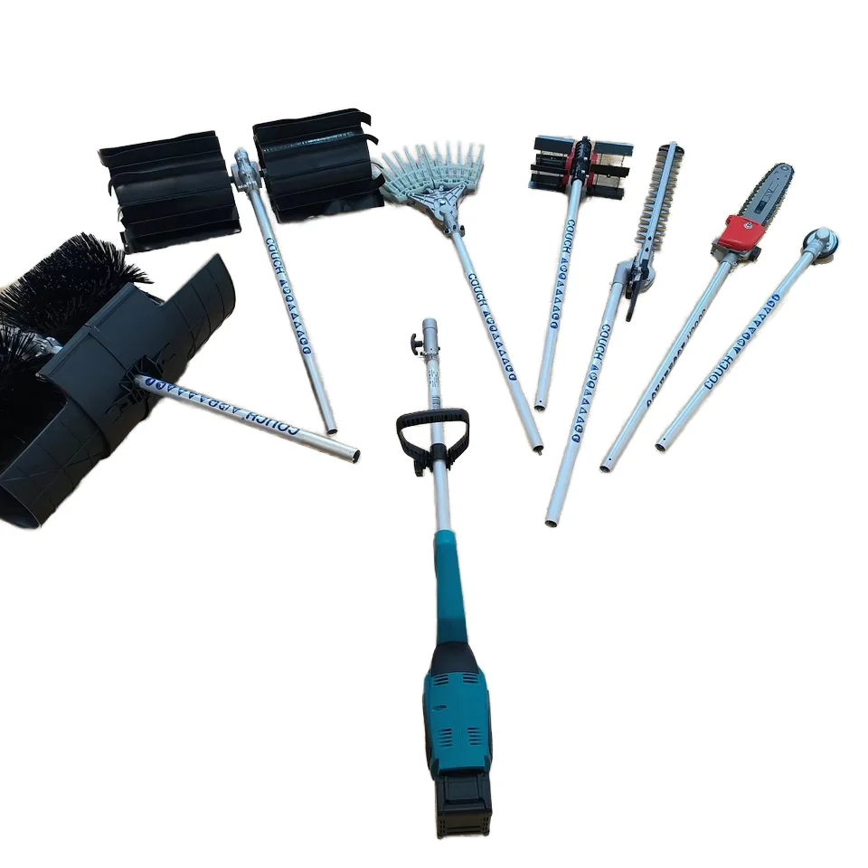 

40V Cordless Weed Wacker 12" Electric Pole Saw Hedge Trimmer Brush Cutter 4-in-1 Multi Garden Tools 20V 4Ah Battery 1*Charger