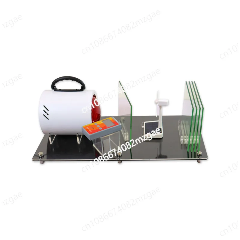 Strumento per test dell'energia della pellicola solare Strumento per la misurazione delle prestazioni dell'isolamento termico del film di vetro Puntelli Strumento per lampada da forno per pellicola