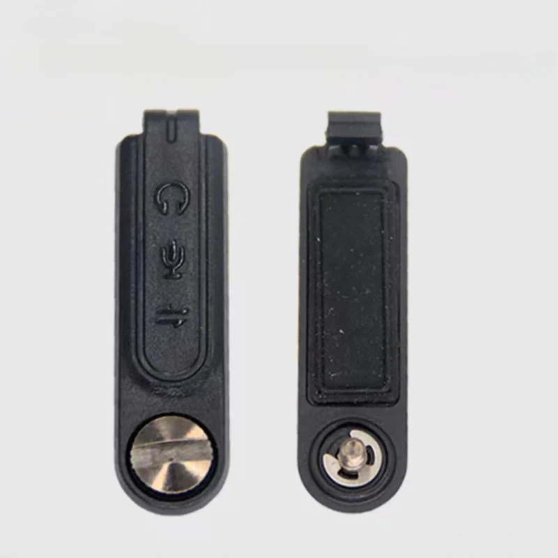 Walkie Talkie Spare Parts Earphone Anti-Dust Cover Headset Socket Cap For PD600 PD680 X1P HP700 HP680 HP780 HP600