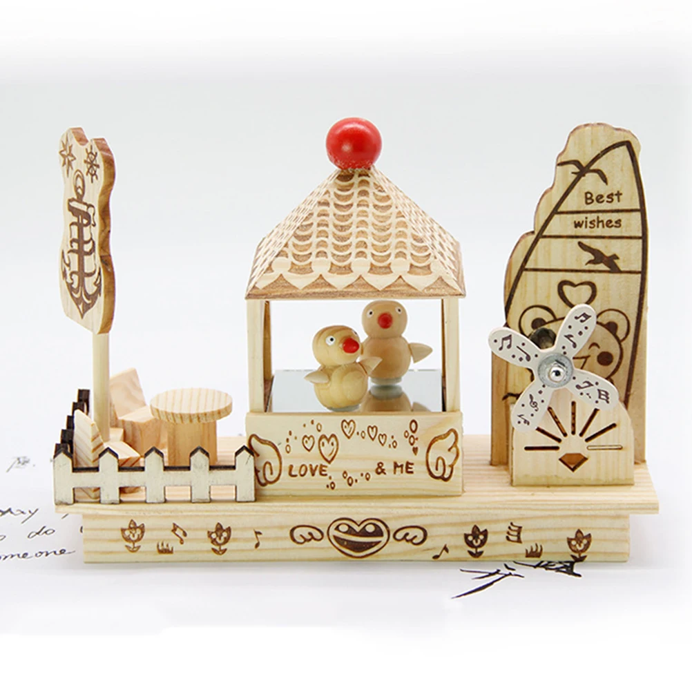 

wooden music box music box toy bird music box wood music box toy