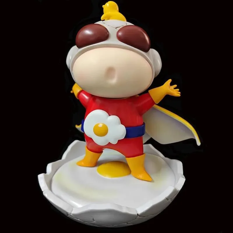 New Crayon Shin-chan Dynamic Superman Q Version Anime Figure Wholesale Model For Children's Gifts