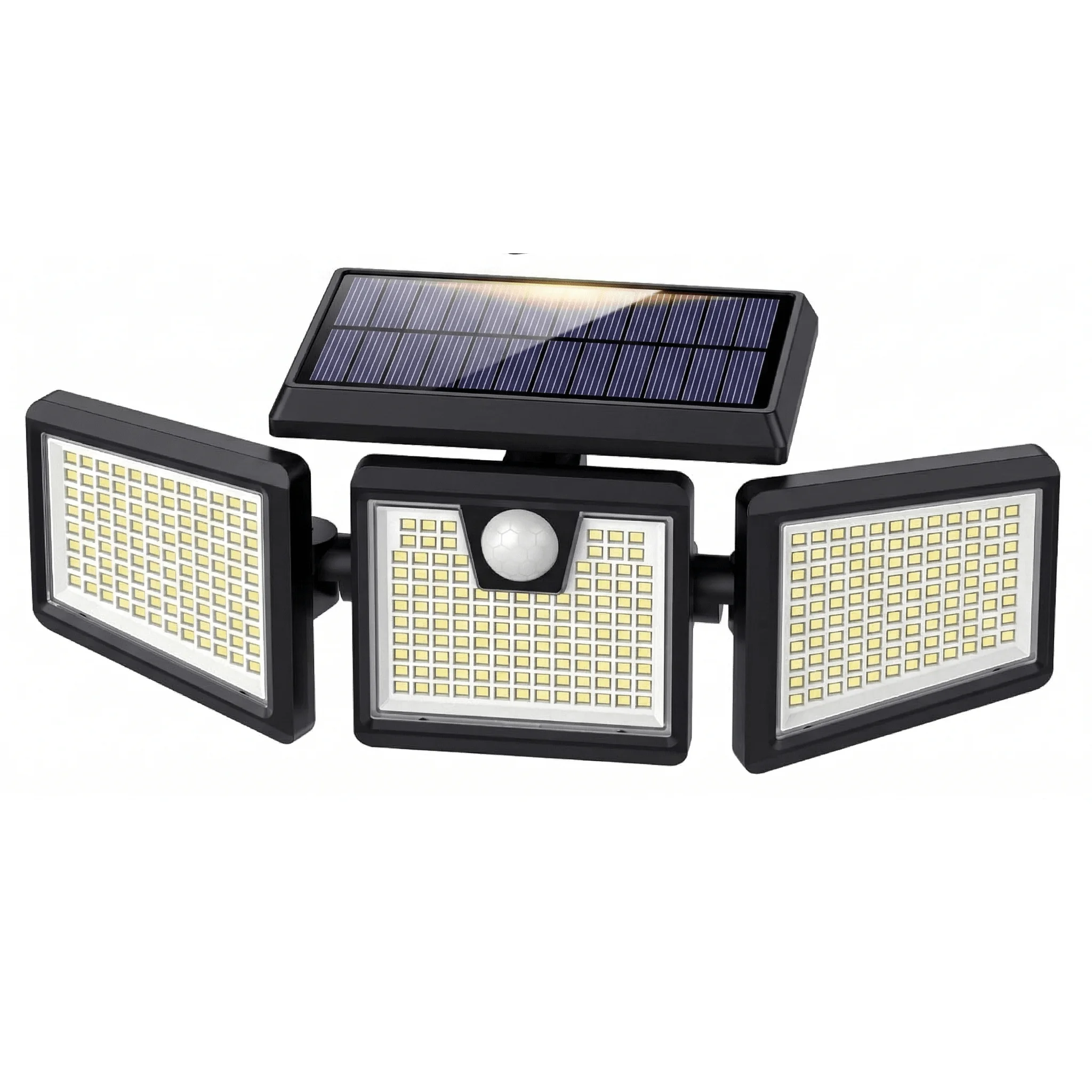 

Remote Control Solar Outdoor Flood Light IP65 Waterproof Motion Activated Security Wall Lamp For Garden Yard Fence Garage