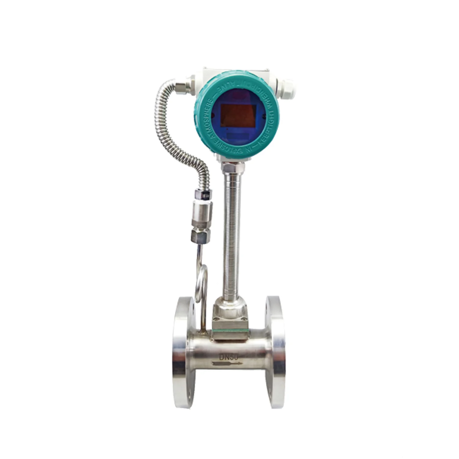 High-Accuracy Cost-Efficient Vortex Flow Meter for Clean Gas/Steam/Liquids Measurement