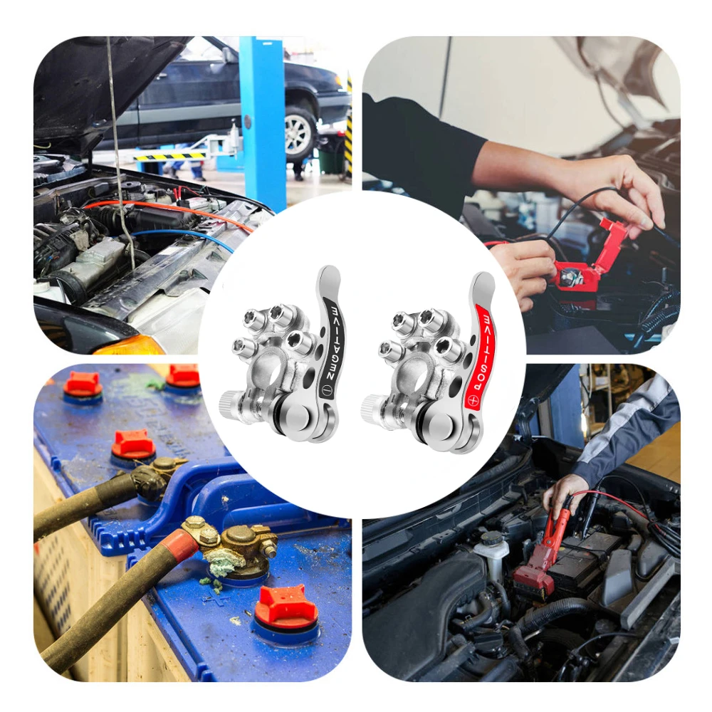 بطارية السيارة الطرفية الإفراج - مراجعة Battery Terminal Clamps Quick Release Brass وسعره