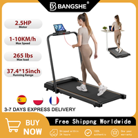 MEIZHI FT51 2 in 1 Treadmill, Max Speed 1-10km/h Electric Treadmill, Installation Free, Home Training Running Jogging Machine