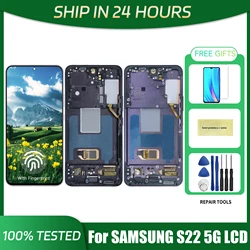 S22 For Samsung 6.1''For AMOLD S22 5G S901B S901U S901W S901N S901E LCD Display Touch Screen Digitizer Assembly Replacement