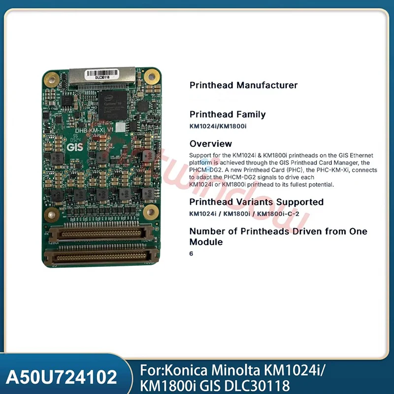 

DLC30118 Print Head Driver Board For Konica Minolta KM1024i/KM1800i GIS inkjet printing control system