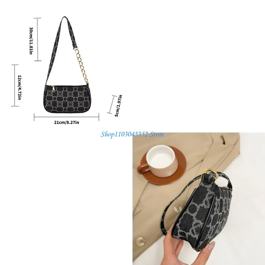 

Under the Arm Purses Shoulder Bags for Women Flower Print Hobos Toted Handbags