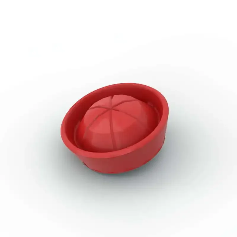 MOC 10PCS 93557 Navy Captain Cap Headwear Part อิฐกะลาสีหมวก Building Blocks ชุดอนุภาค DIY ของเล่นเด็กวันเกิดเด็กของ...