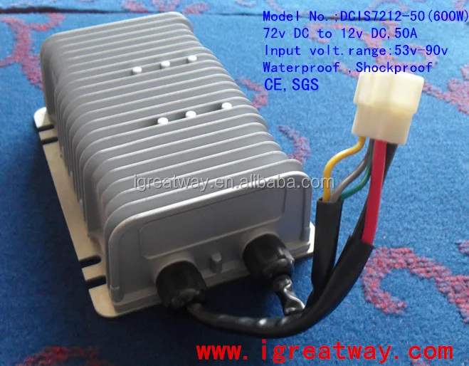 

waterproof Isolated 72v to 12v,50A dc to dc converter 600W