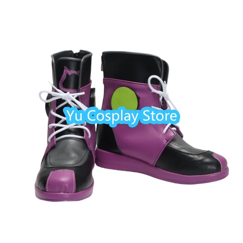 Yu Cosplay Store Hololive Shion Murasaki Cosplay Schuhe Anime Cosplay Schuhe Stiefel Halloween Kostüme Requisiten