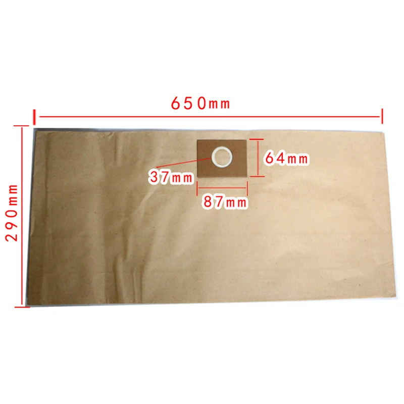 10PCS STANLEY Vacuum Cleaner Paper Dust Bag,Disposable Cleaner Dust Bags for STANLEY AT18134P 15L