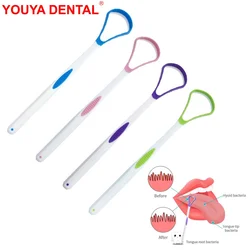 5pc Dental Silikon Zungen bürsten reiniger wieder verwendbare Zungen schaber bürste für Erwachsene Kinder Mundpflege Hygiene Mund frisch Atem werkzeug