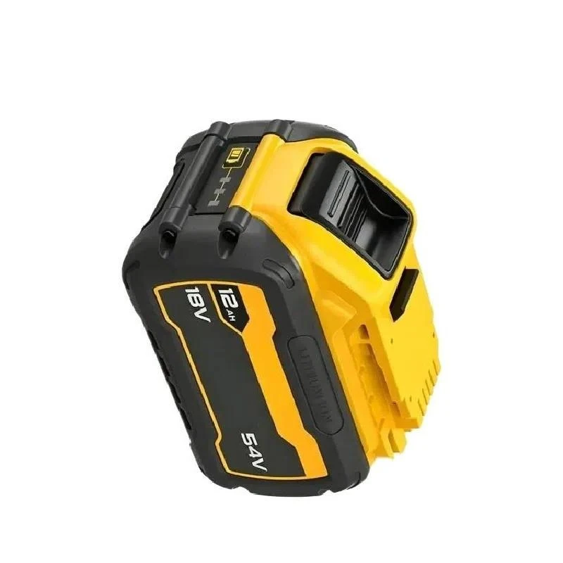 Original Full‑tab Power Lithium‑ion Battery DCB6112 For DeWalt Power Tools 18V-12Ah Intelligent Variable‑Voltage 54V‑4Ah