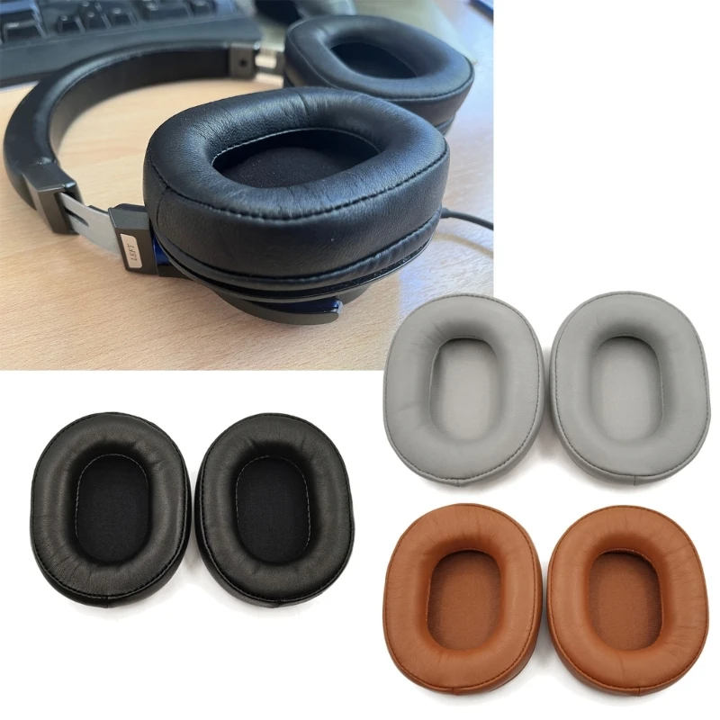 Replacement Sheepskin Ear Pads for ATH-MSR7 MSR7b MSR7SE MDR-7506 Headphone Earpads Headset Ear Pads Sleeves Dropship