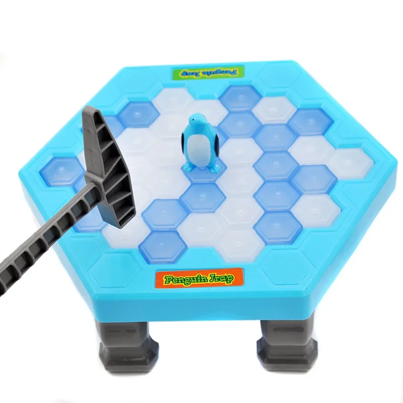 Penguin Trap Break Dangerous Brick Ice Cube Party Travel Game for Kids Adult Family Fun Kill Time Toy TV Show Toy Game