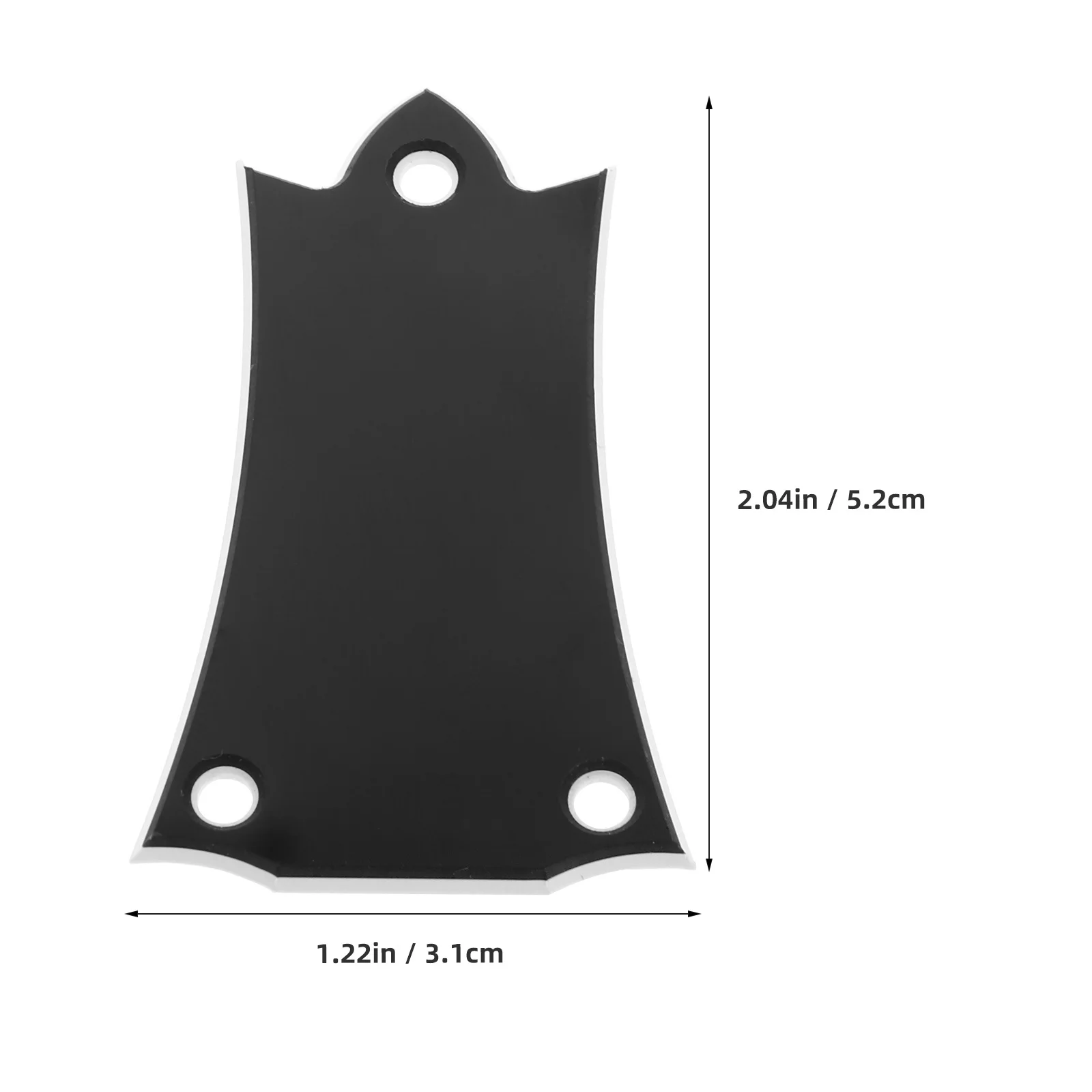 1 مجموعة غطاء رأس معدني أسود قضيب تروس درع للجيتار الكهربائي باس لوحة الرقبة وسادة تعديل الدقة