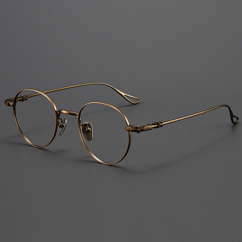 

Vintage Pure Titanium Reading Glasses Men Photochromic Anti Blue Light Prescription Glasses Women Japan Luxury Brand Eyewear