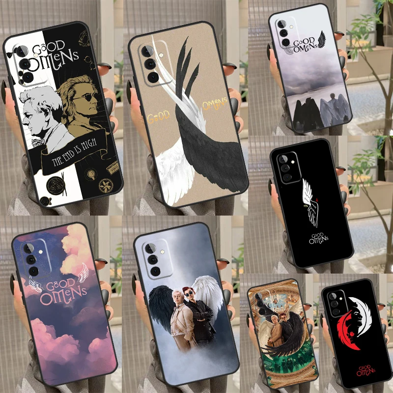 Good Omens TV Capa For Samsung Galaxy A52 A42 A32 A22 A12 A53 A33 A23 A13 A51 A71 A14 A24 A34 A54 Case