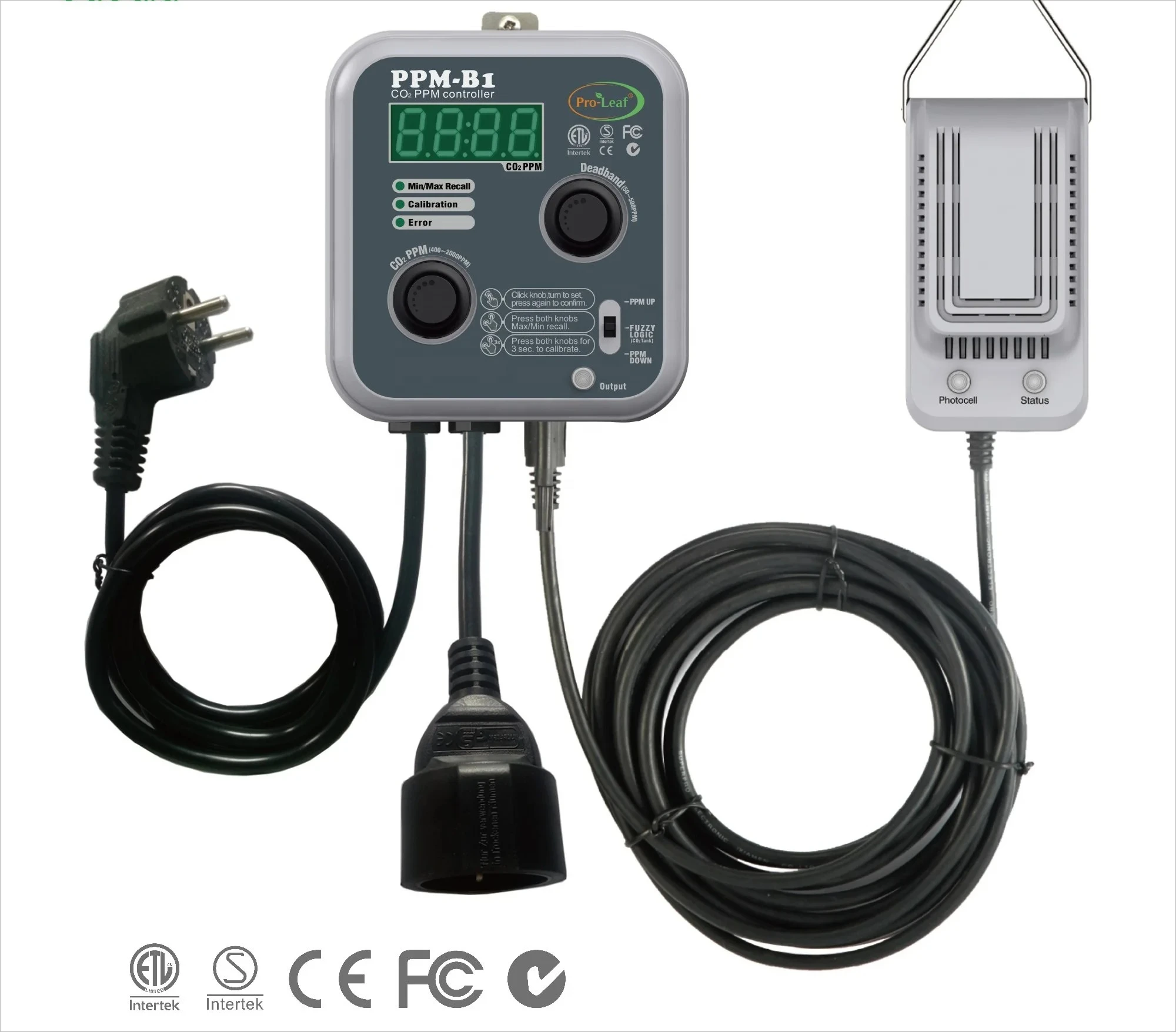 TLF Pro-Leaf  Fuzzy Logic   PPM-B1  CO2 Controller