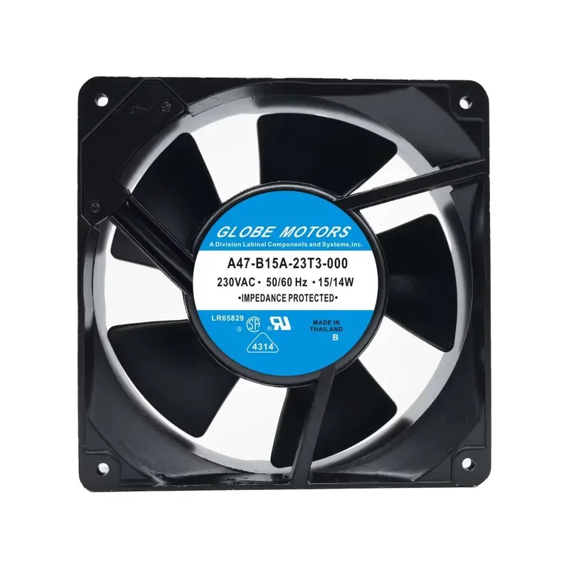 for GLOBE MOTORS A47-B15A-15T3/23T3-100/000 115V 230V Cooling Fan Original Replacement Part High Quality Durable