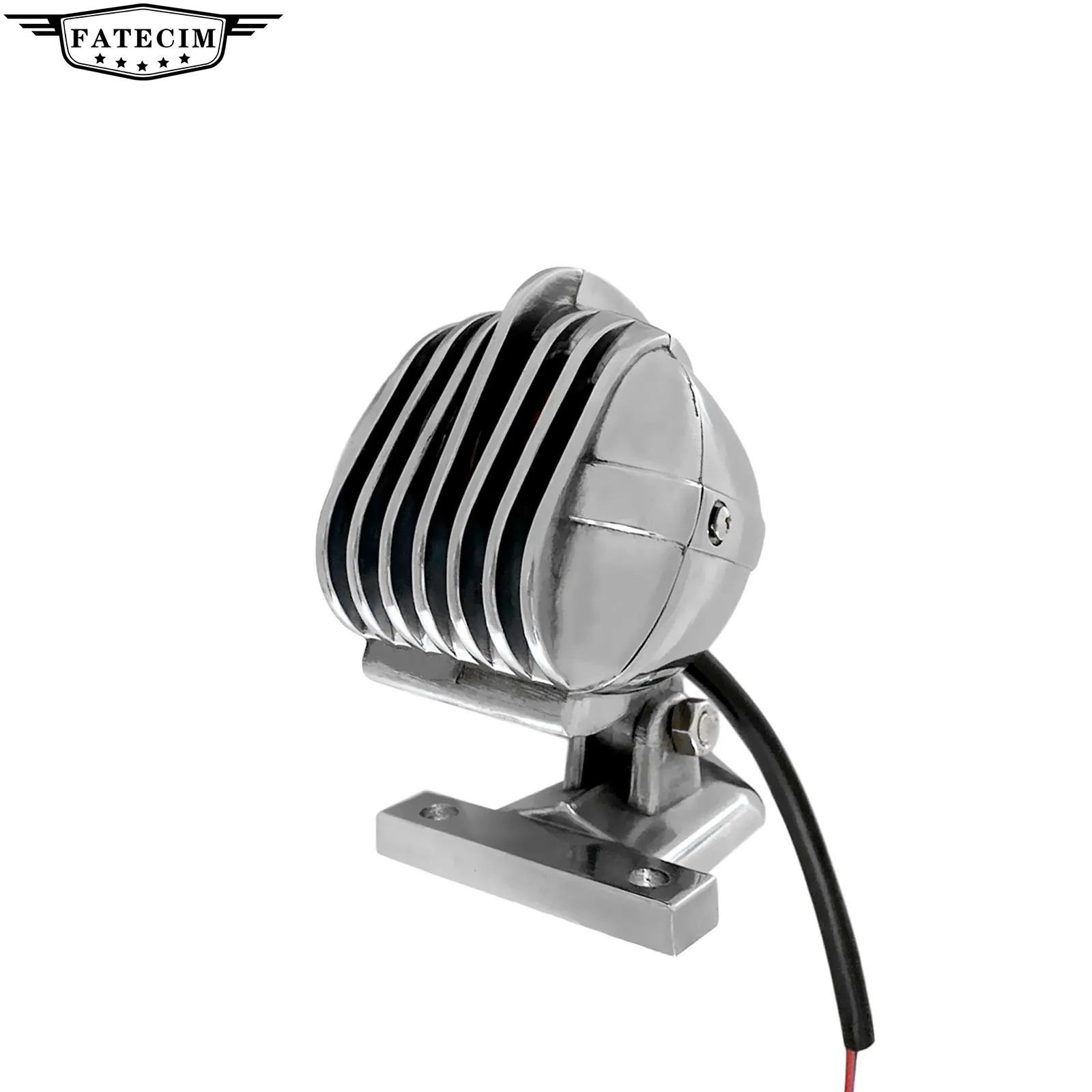 Brand New Retro Aluminum Motorcycle LED Tail Light Brake Light For Chopper Bobber