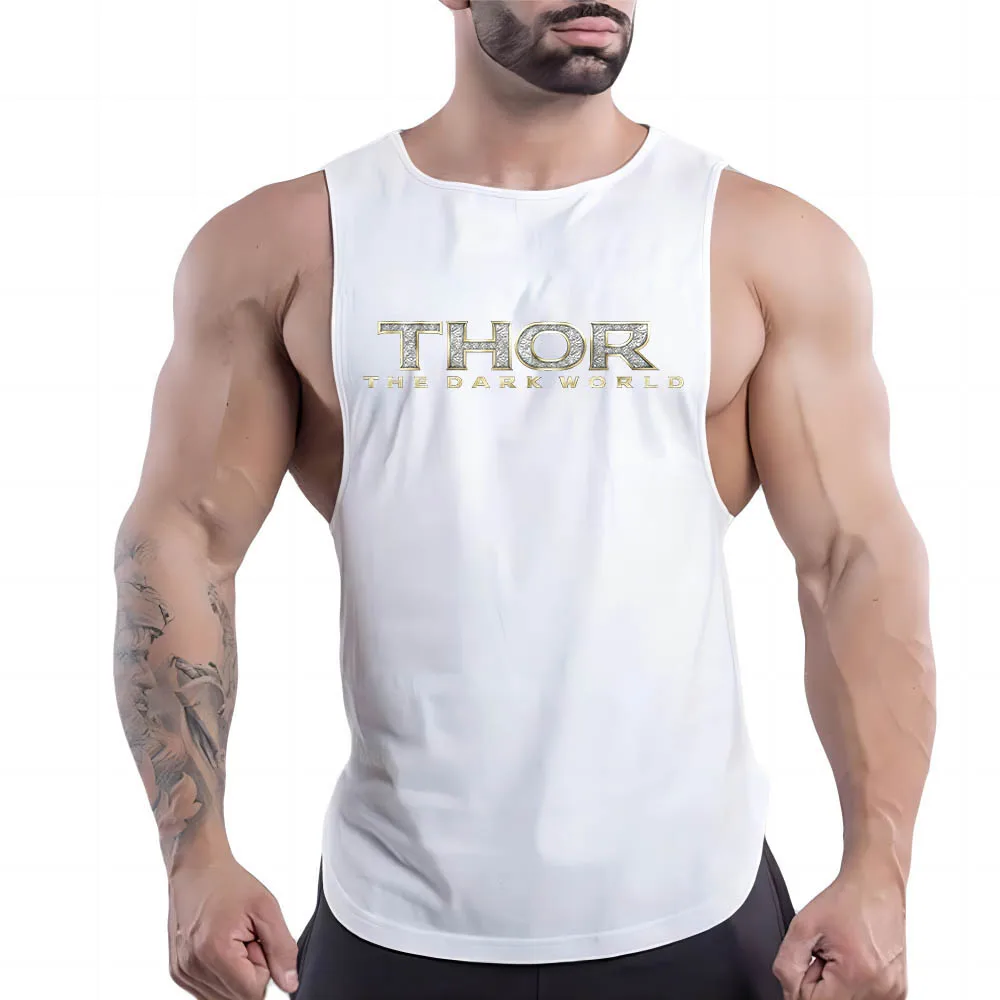 Outdoor Quick Dry Fashion Breathable O-Collar Sleeveles Shirt Basketball Sport Tank Top Nasi Men'S Clothing Running Gym Summer