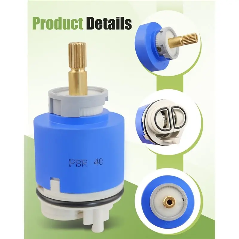 خرطوشة صنبور PBR 40 مناسبة لخرطوشة صنبور La Torre PBR 40 مناسبة لصمام صنبور الدش الأساسي