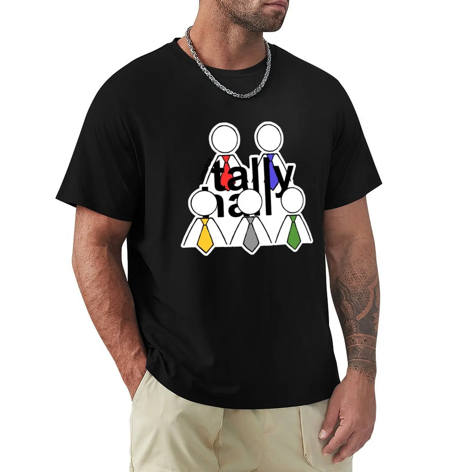 Tally Hall Logo T-Shirt Breathable Workout Short Sleeve Top