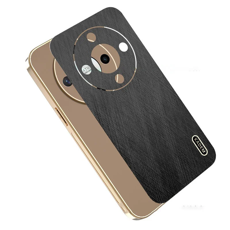 Skinlee Case For Honor Magic 6 Lite X9B Golden thread texture silicone soft shell For Honor Magic 6 Lite X9B X50 GT Phone Cover
