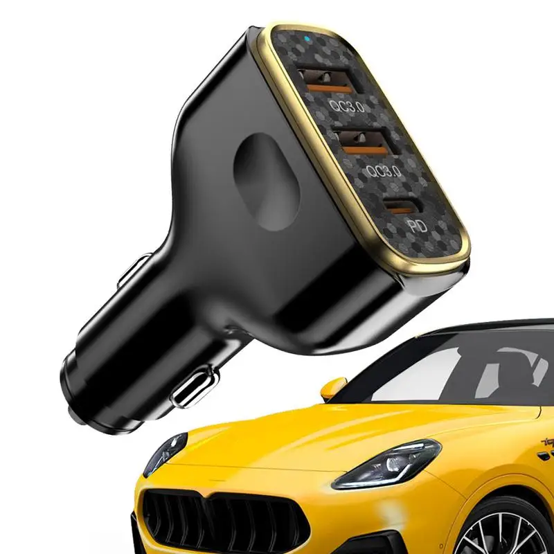 Universal USB Car Charger Fast Charging Car Phone Charger Adapter For Sports Watches Laptops Tablet Computers USB Quick Charger