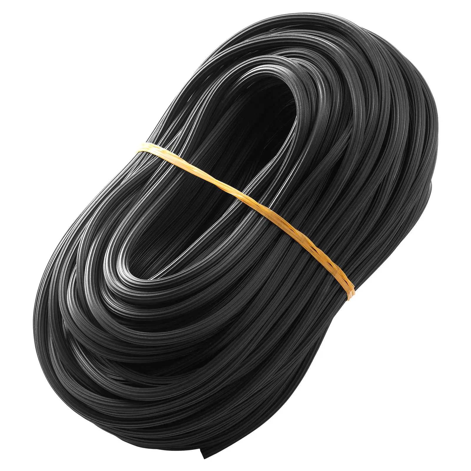 Window Screen Spline, 100 Ft X 0.125 in Window Screen Retainer Spline, PVC Window and Door Screen Spline, Hollow Serrated
