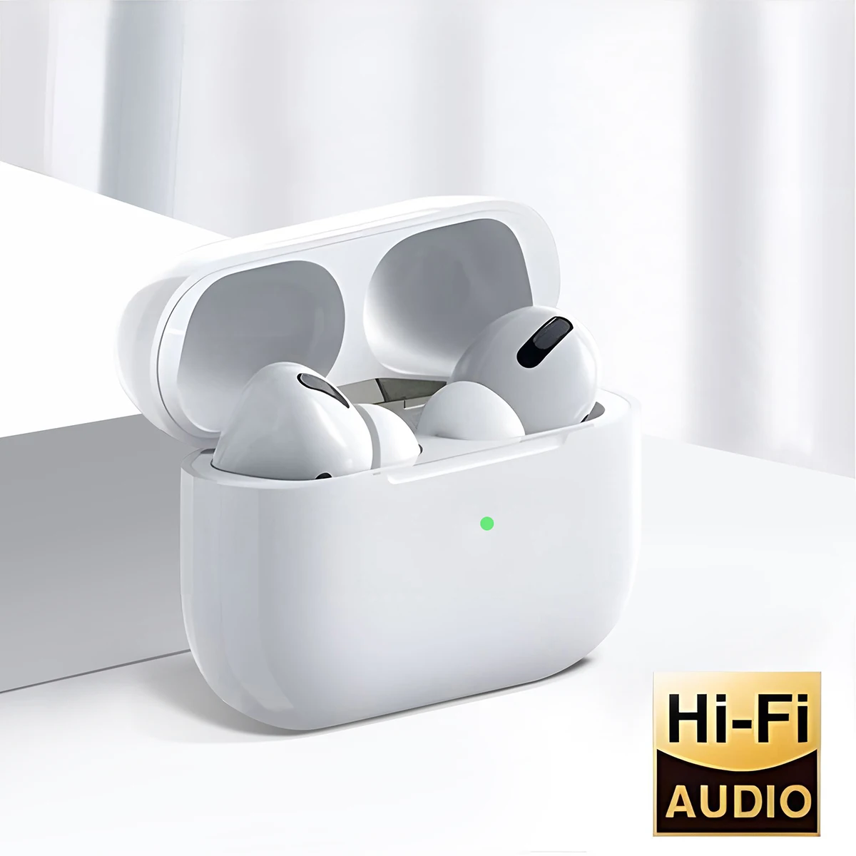 Auriculares inalámbricos Bluetooth 5,3, auriculares intrauditivos estéreo 3D TWS, música HiFi para AirPods Pro, auriculares inalámbricos portátiles