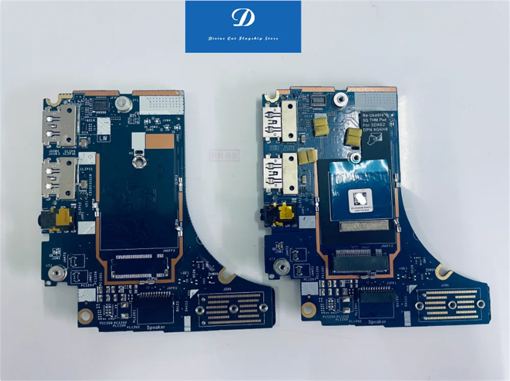 FOR Dell Latitude 7450 7650 LS-N411P 0XCH82 08C8GX USB Switch Audio Board