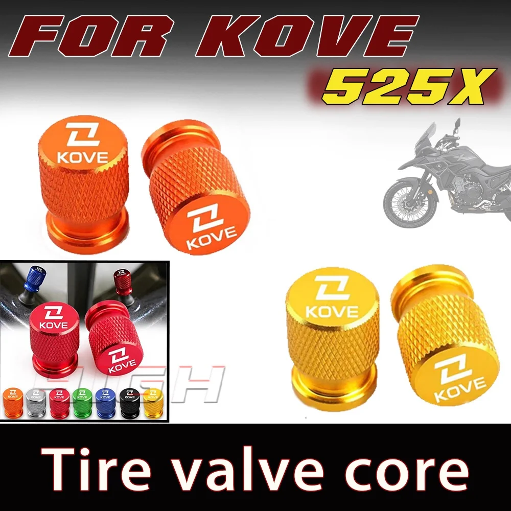 FIT FOR KOVE 525X X525 Modified Tire Valve Core Decorative Cover Wheel Air Valve Stem Cap Dust‑Proof Accessories