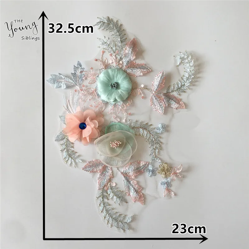 New arrive Lace Flower Collar Fabric DIY Embroidery Lace Neckline Venice Applique Sewing Craft Decoration Clothing Accessories