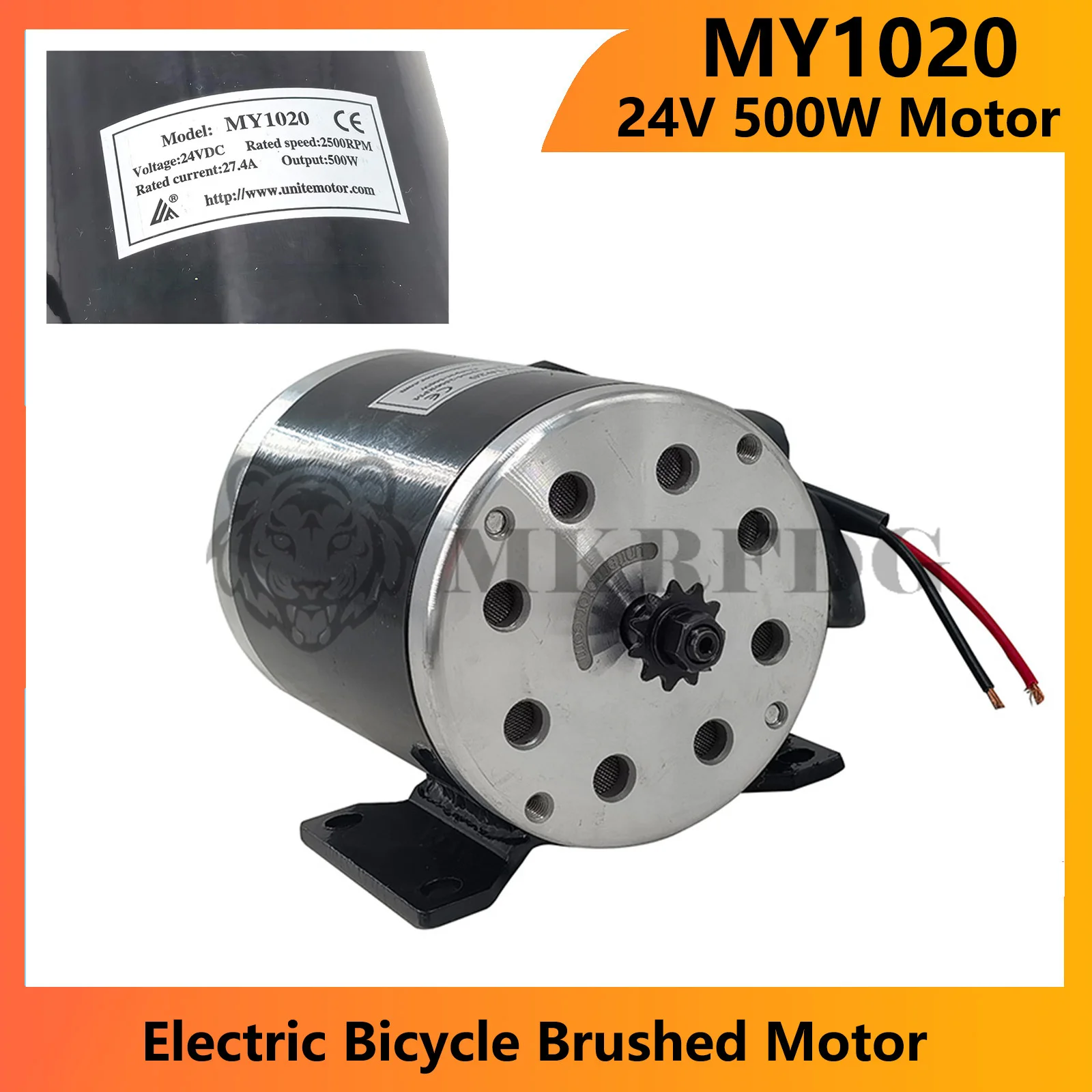 Motor Elétrico 500W 24V para Bicicleta Elétrica: Avaliação Técnica e Aplicações Práticas