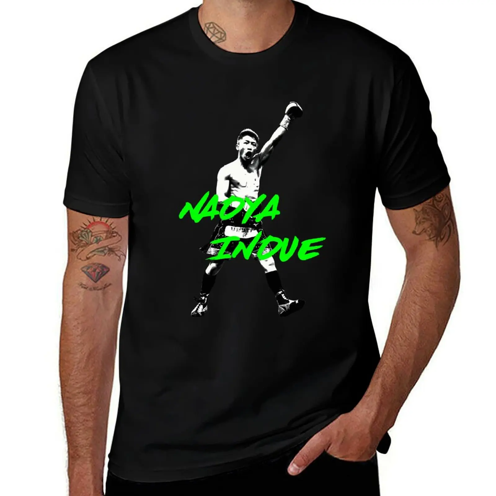 

Naoya Inoue T-Shirt quick-drying summer 2025 shirts graphic tee t shirt men 100℅ cotton