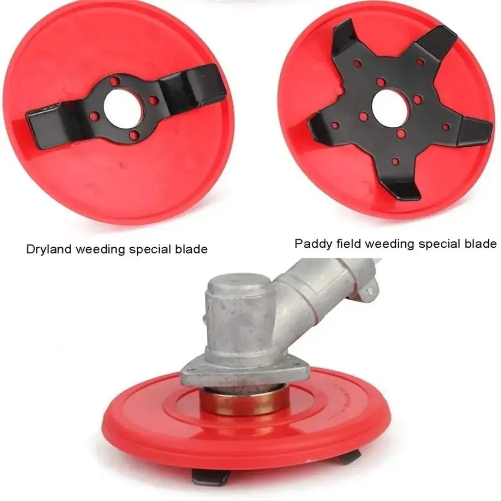 2Pcs Dual-use Grass Trimmer Head High-Efficiency Easy To Install Lawn Mower Weeding Plate Time-saving Durable