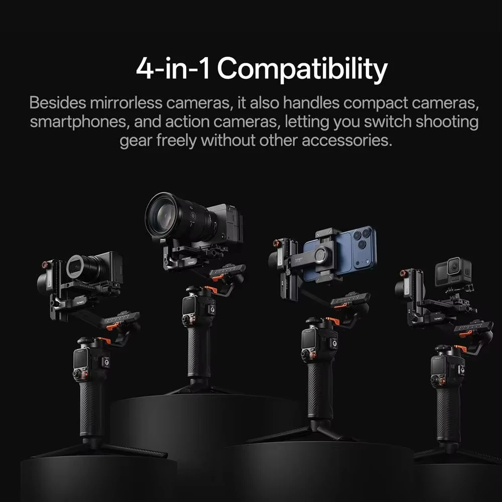 Hohem iSteady MT3/MT3 Pro/MT3 Pro Kit AIカメラジンバル