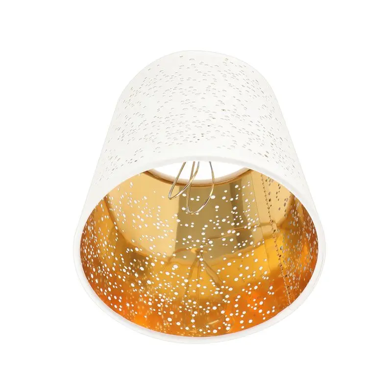 AT05-2 PCS Hollow-Out Cloth Lamp Shade Clip-Bulb Light Cover Light Shade Lamp Cover Hollow Out Fabric Clip Lampshade