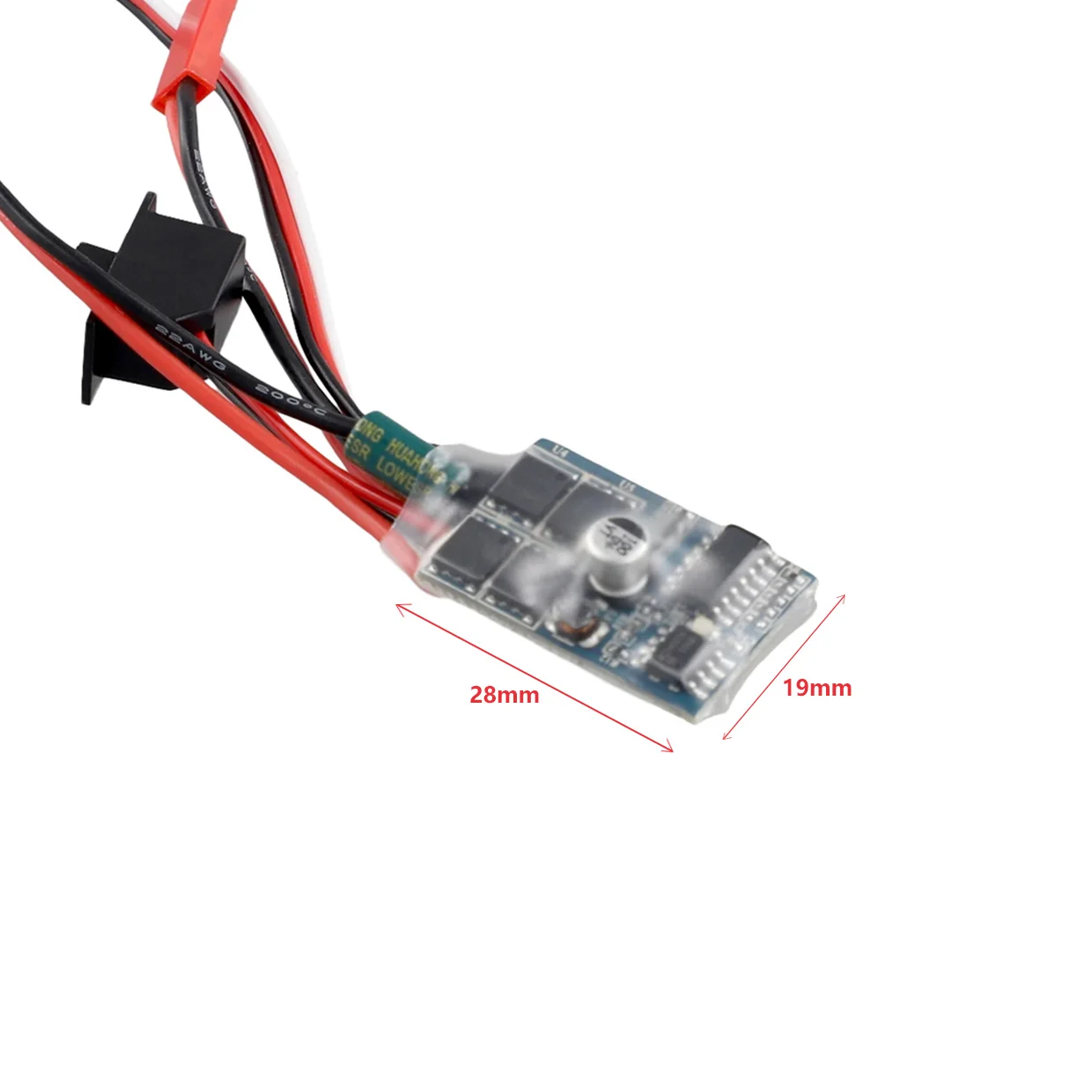 RC 20A 30A Micro Brushed ESC Elektronischer Drehzahlregler für 1/18 1/24 1/28 RC Auto Mini Z Drift Car RC Boot Modell Upgrade-Teile – Detail 12