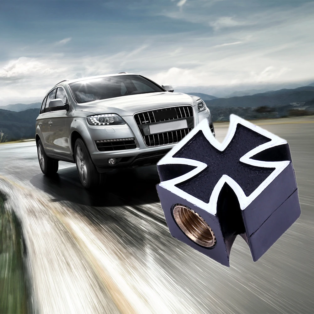 4 قطعة أغطية صمامات عجلة الإطارات تغطي أغطية صمامات الإطارات العالمية غطاء للحماية مع حلقة لإحكام الإغلاق لسيارة شاحنة دراجة نارية