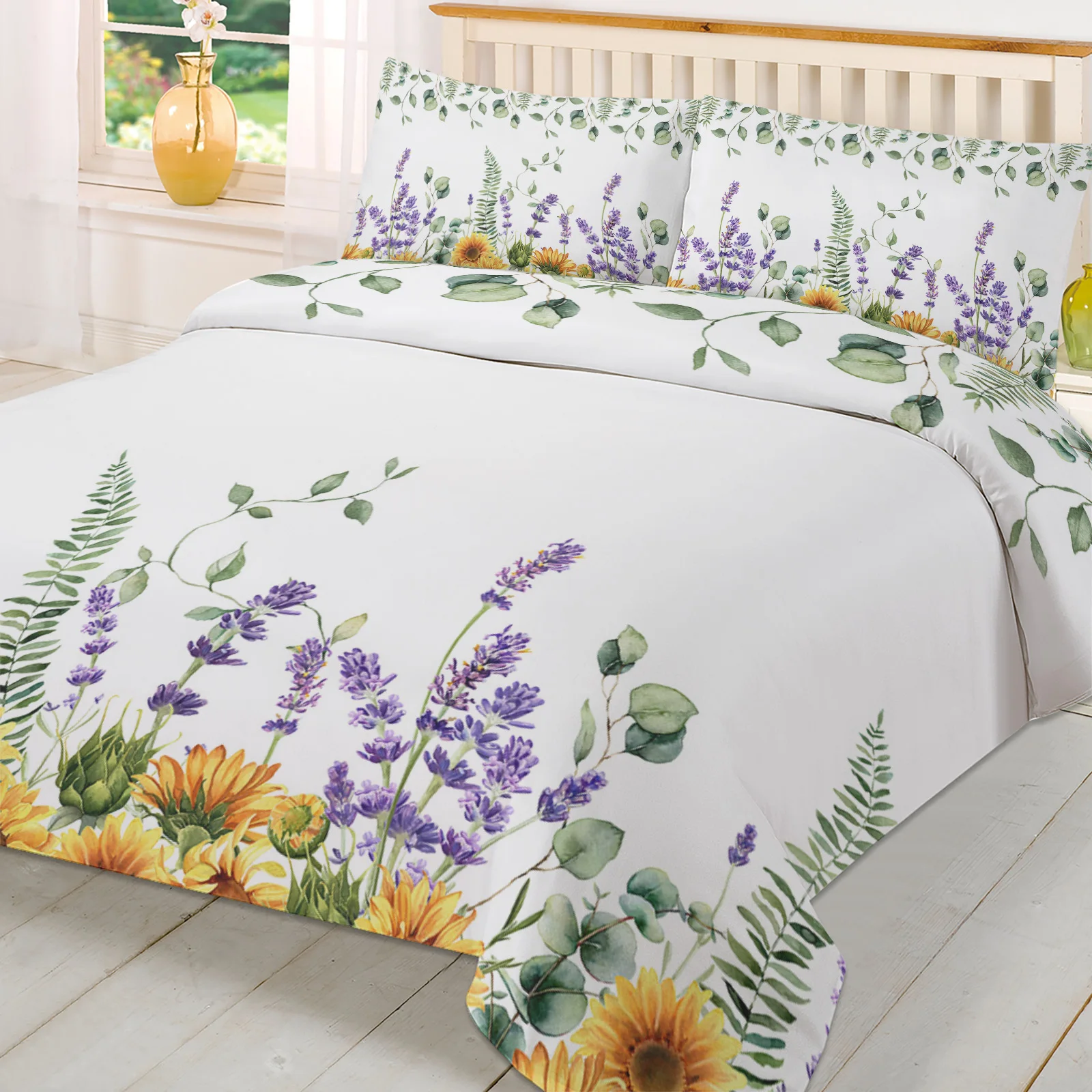 Wild Flower Eucalyptus Sunflow - Home Textiles Bedding recension och pris